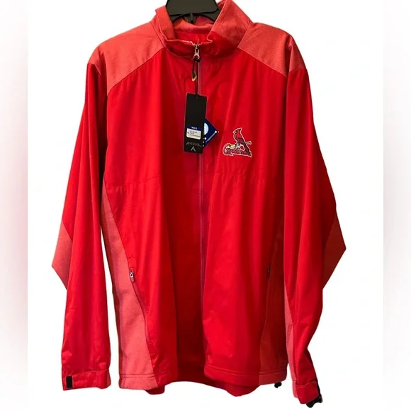 NWT MLB Cardinals Zip Up Sports Jacket